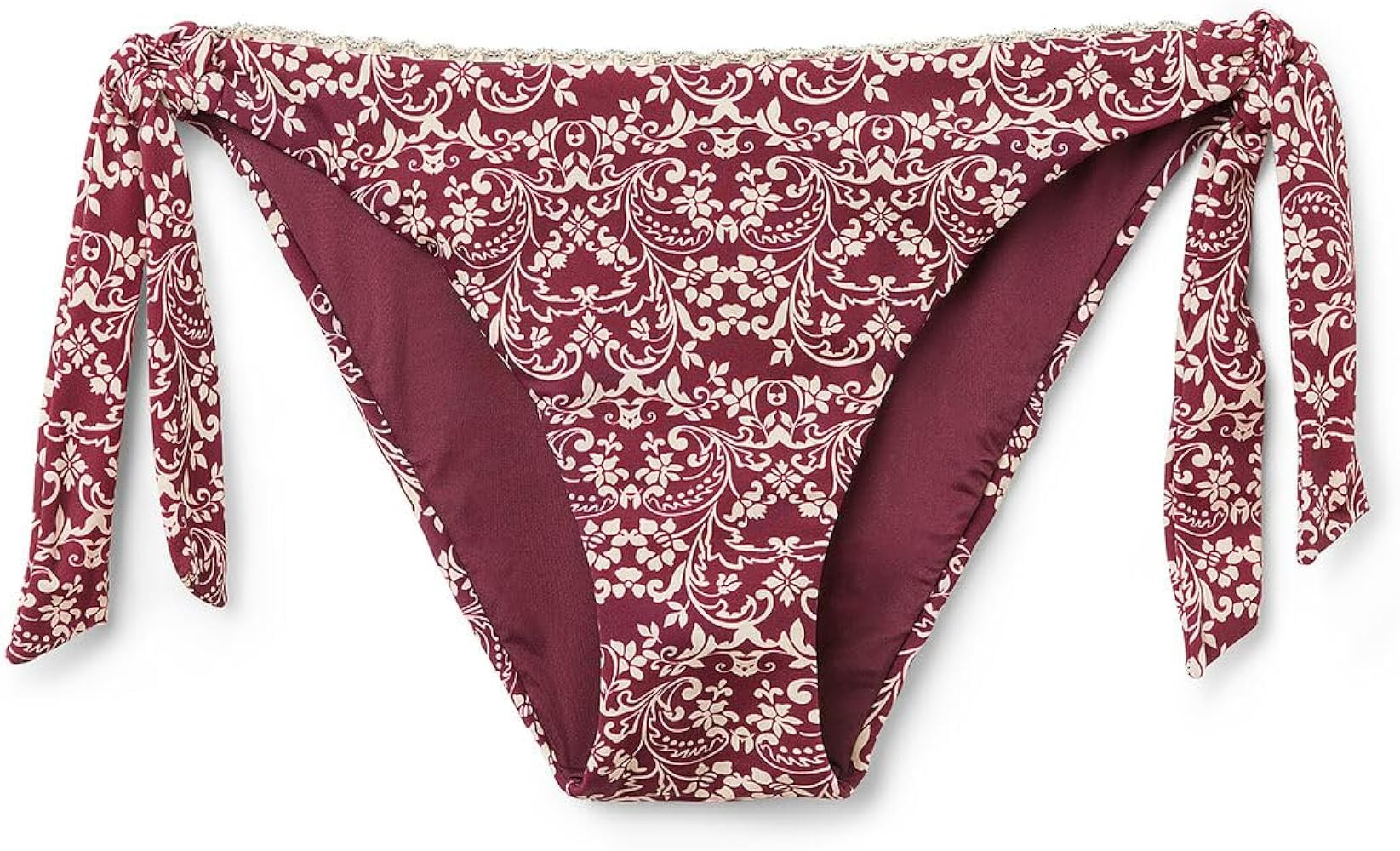 CALZEDONIA Woman's Swimsuit Bottoms Botanic Bordeaux | Amazon (US)