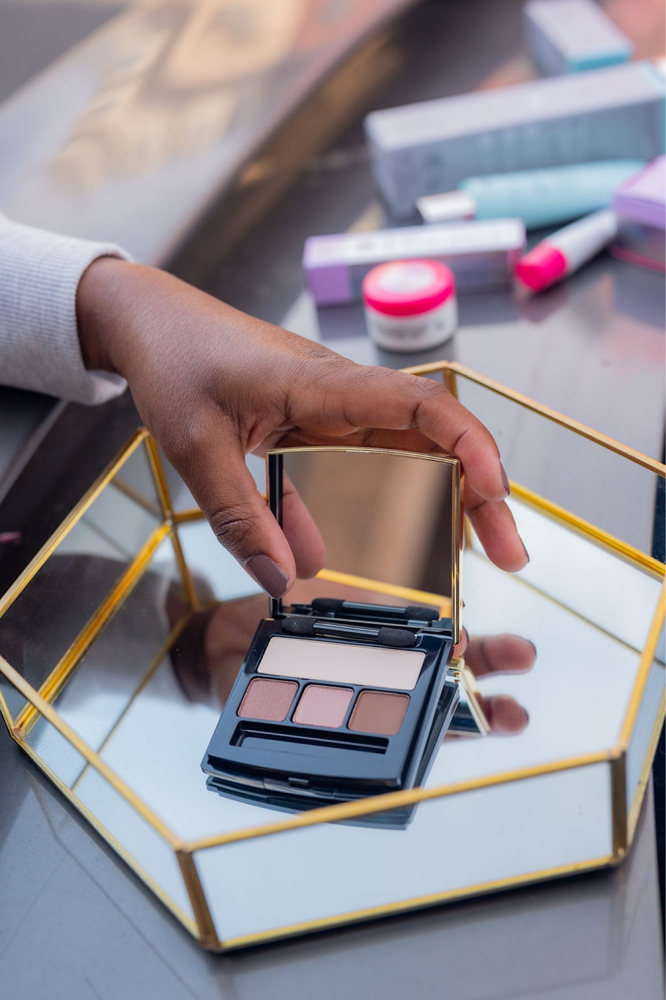 Secretsofyve: you can shop this gorgeous palette at the SHOP tab on my website secretsofyve.com . Linking The Other favorites here.
Consider as gifts.
#Secretsofyve #LTKfind #ltkgiftguide
Always humbled & thankful to have you here.. 
CEO: patesiglobal.com PATESIfoundation.org
DM me on IG with any questions or leave a comment on any of my posts. #ltkvideo #ltkhome @secretsofyve : where beautiful meets practical, comfy meets style, affordable meets glam with a splash of splurge every now and then. I do LOVE a good sale and combining codes! #ltkstyletip #ltksalealert #ltkwedding #ltktravel #ltkcurves #ltkfamily #ltku secretsofyve

#LTKbeauty #LTKSeasonal #LTKSale