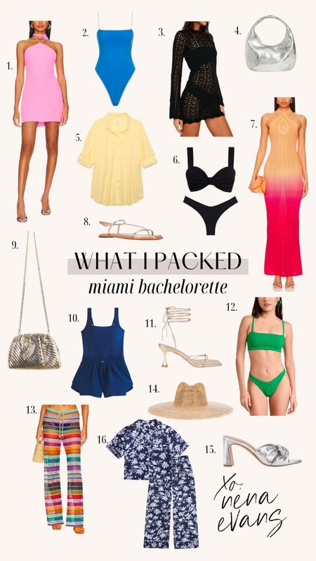 What I packed for a Miami bachelorette 💍 


Vacation outfit
Vacation style
Beach outfit
Bachelorette outfits
Miami outfit
Resort wear 

#LTKtravel #LTKstyletip #LTKswim