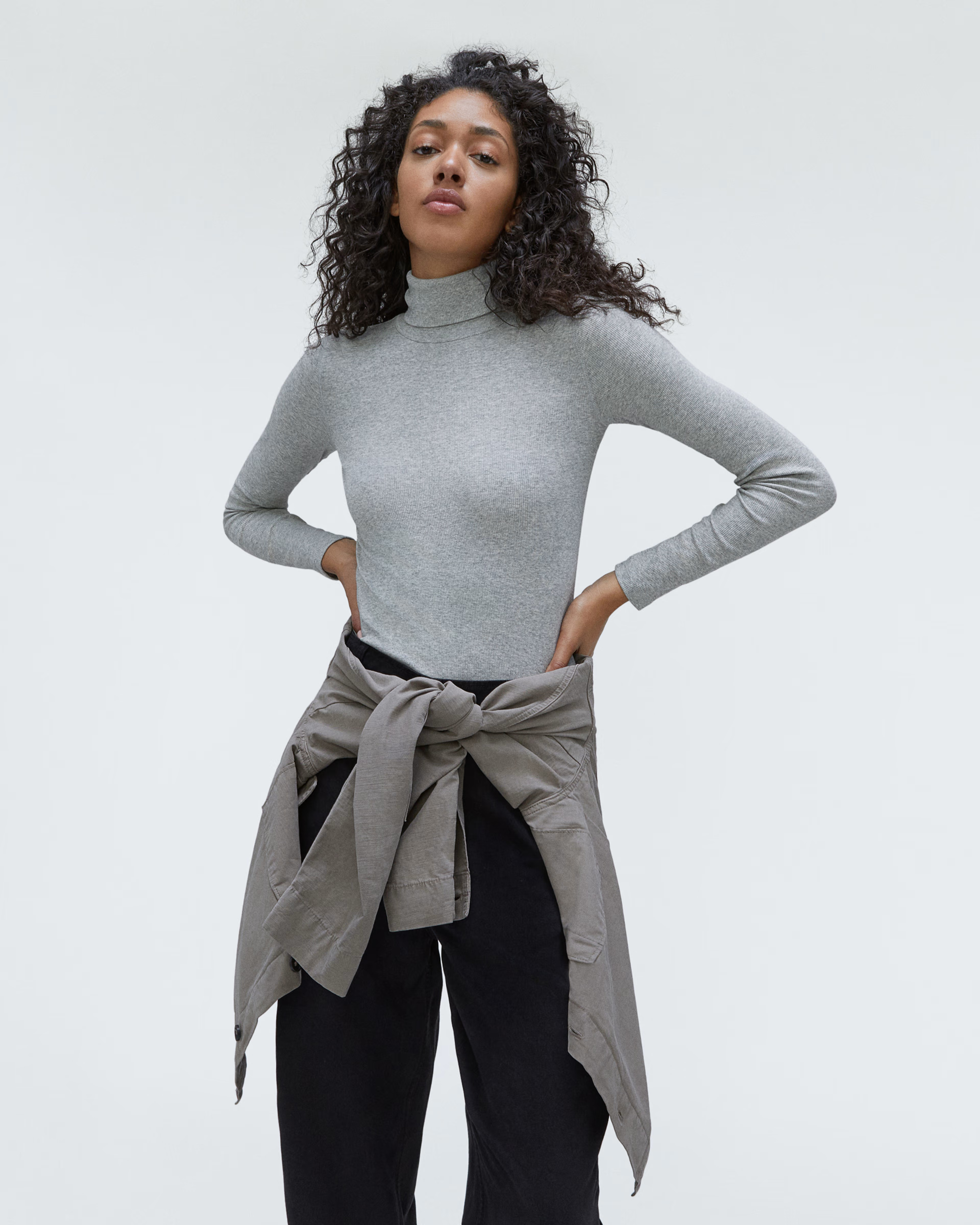 The Luxe Rib Turtleneck | Everlane
