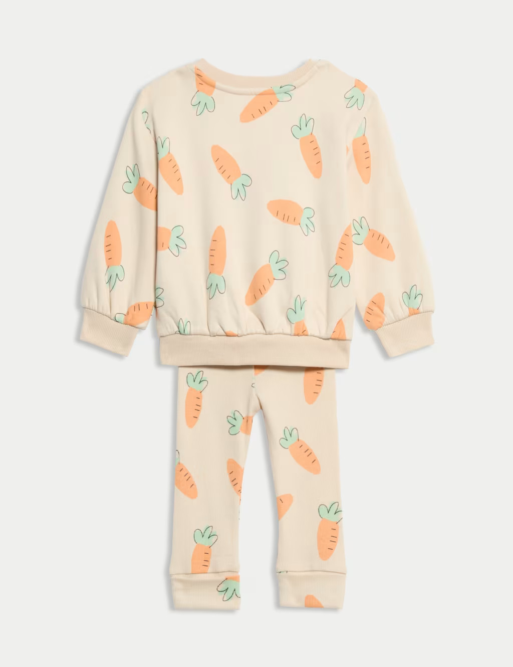 2pc Cotton Rich Carrot Easter Outfit (0-3 Yrs) | Marks & Spencer (UK)