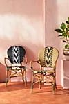 Capri Striped Indoor/Outdoor Bistro Chair | Anthropologie (US)