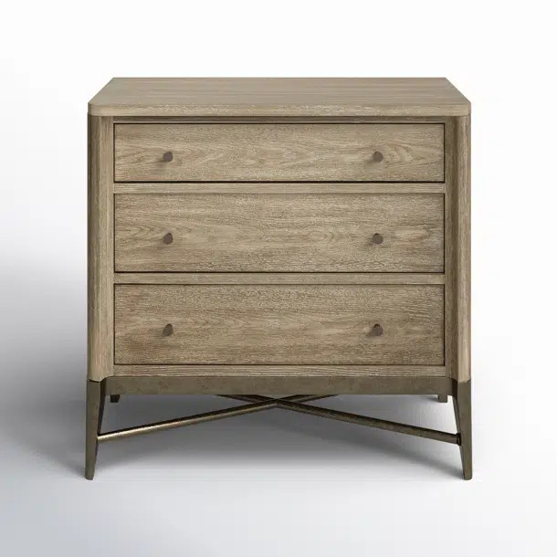 Regan 3-Drawer Nightstand | Wayfair North America