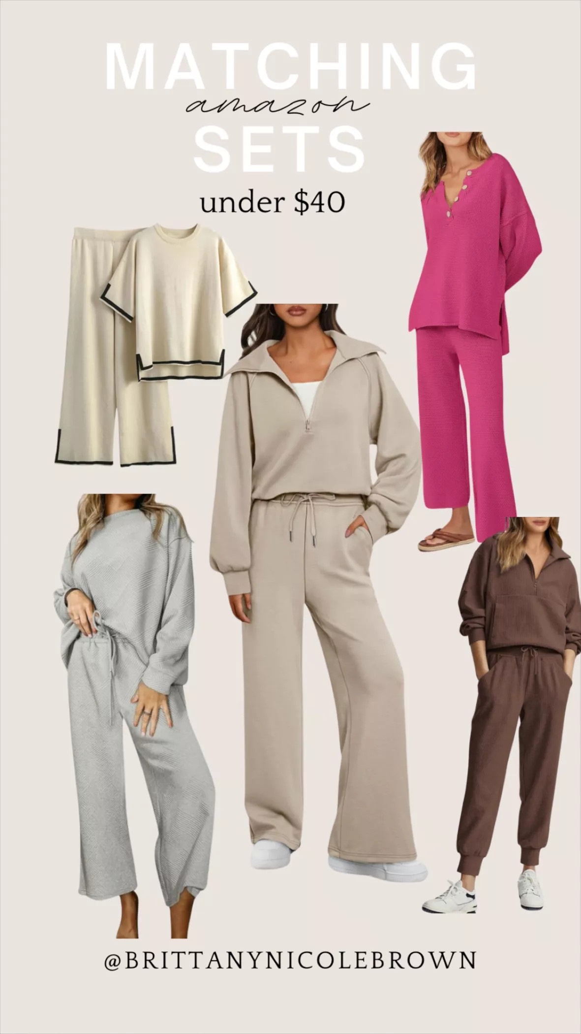 Clearance Sale Womens Matching Sets