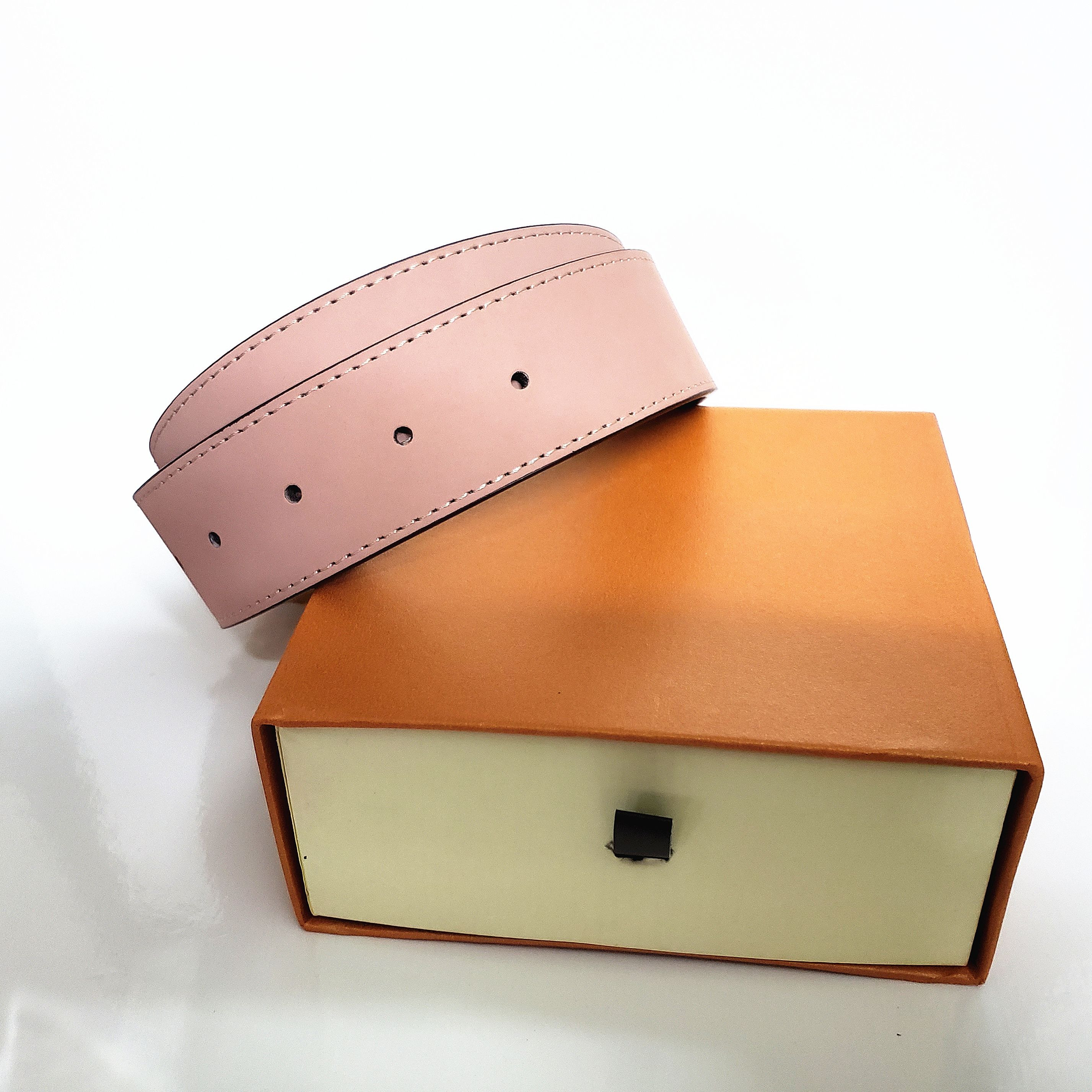 2020 fashion with box leather belt belts for men woman women G big gold buckle belt top mens snak... | DHGate