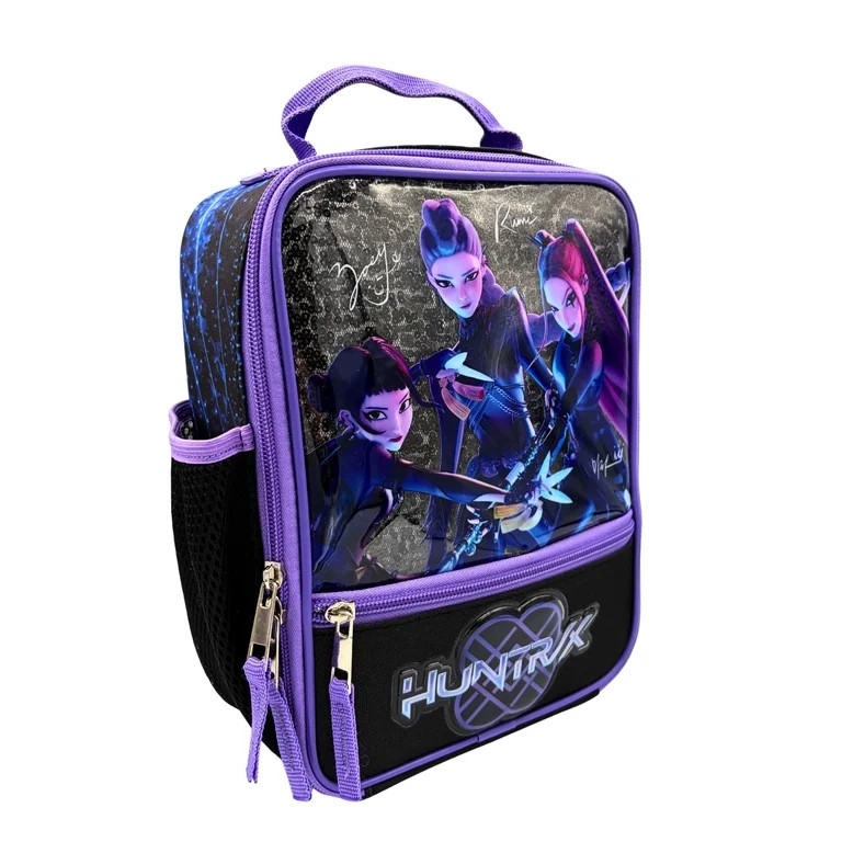 KPOP Demon Hunters Huntrix Reusable Insulated Lunch Kit | Walmart (US)