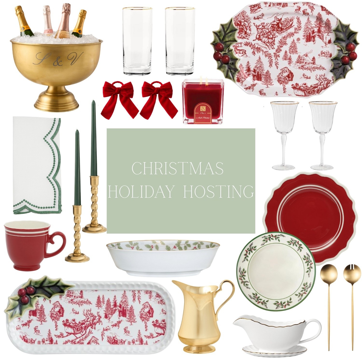 Holiday hosting made easy ✨ Classic reds, greens & golds for the coziest Christmas table.

Christmas hosting, holiday tablescape, Christmas decor, red and green tableware, classic Christmas, holiday kitchen finds, festive serving pieces, Christmas entertaining, gold flatware, holiday home essentials, hostess favorites, timeless holiday style, Christmas dishes, LTK holiday roundup

#LTKHoliday #LTKHome #LTKSeasonal