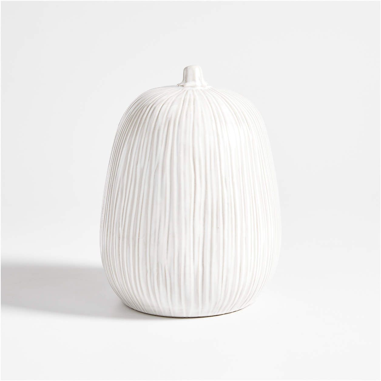 Dover Ceramic Pumpkins | Crate & Barrel | Crate & Barrel