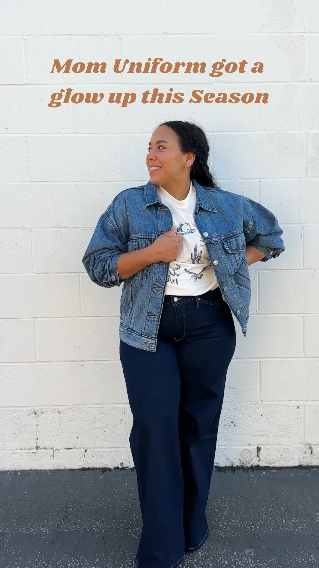 My Mom uniform got a glow this holiday season with some classic pieces 🫶🏽 
Surprised how much I love these jeans and how good they look in my midsize petite body✨

#LTKSaleAlert #LTKmomlife #LTKHoliday