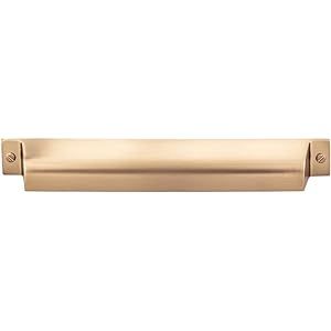 Top Knobs - TK775HB - Channing Cup Pull 7" - Honey Bronze - Barrington Collection | Amazon (US)