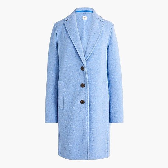 Boiled wool-blend topcoat | J.Crew Factory