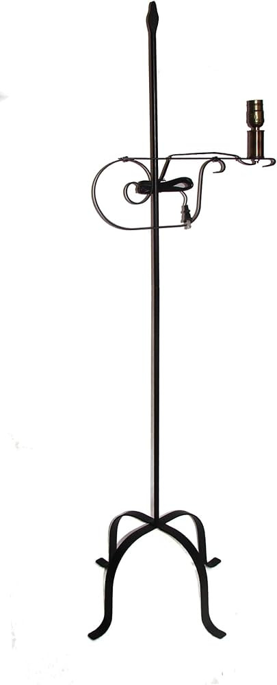 Wrought Iron Floor Lamp Flame Top - Amish Made | Amazon (US)