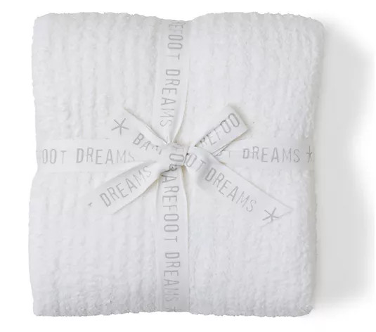 Barefoot Dreams CozyChic Ribbed Throw - QVC.com | QVC