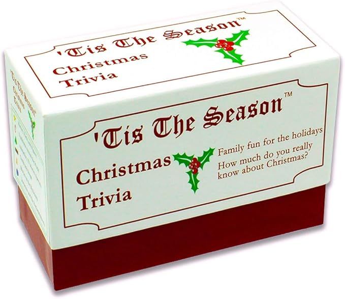 Tis The Season Christmas Trivia Game - The Classic and Original - Featuring Christmas Trivia Card... | Amazon (US)