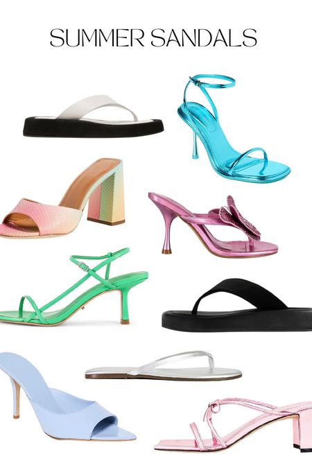 Summer sandals guide 

#LTKstyletip #LTKSeasonal #LTKshoecrush