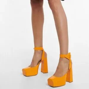 Orange BOTTEGA VENETA
Patent Leather Pumps | Poshmark