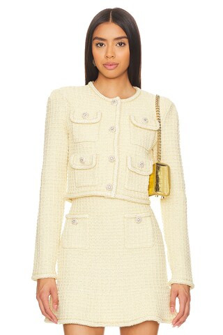 Textured Knit Jacket
                    
                    self-portrait | Revolve Clothing (Global)