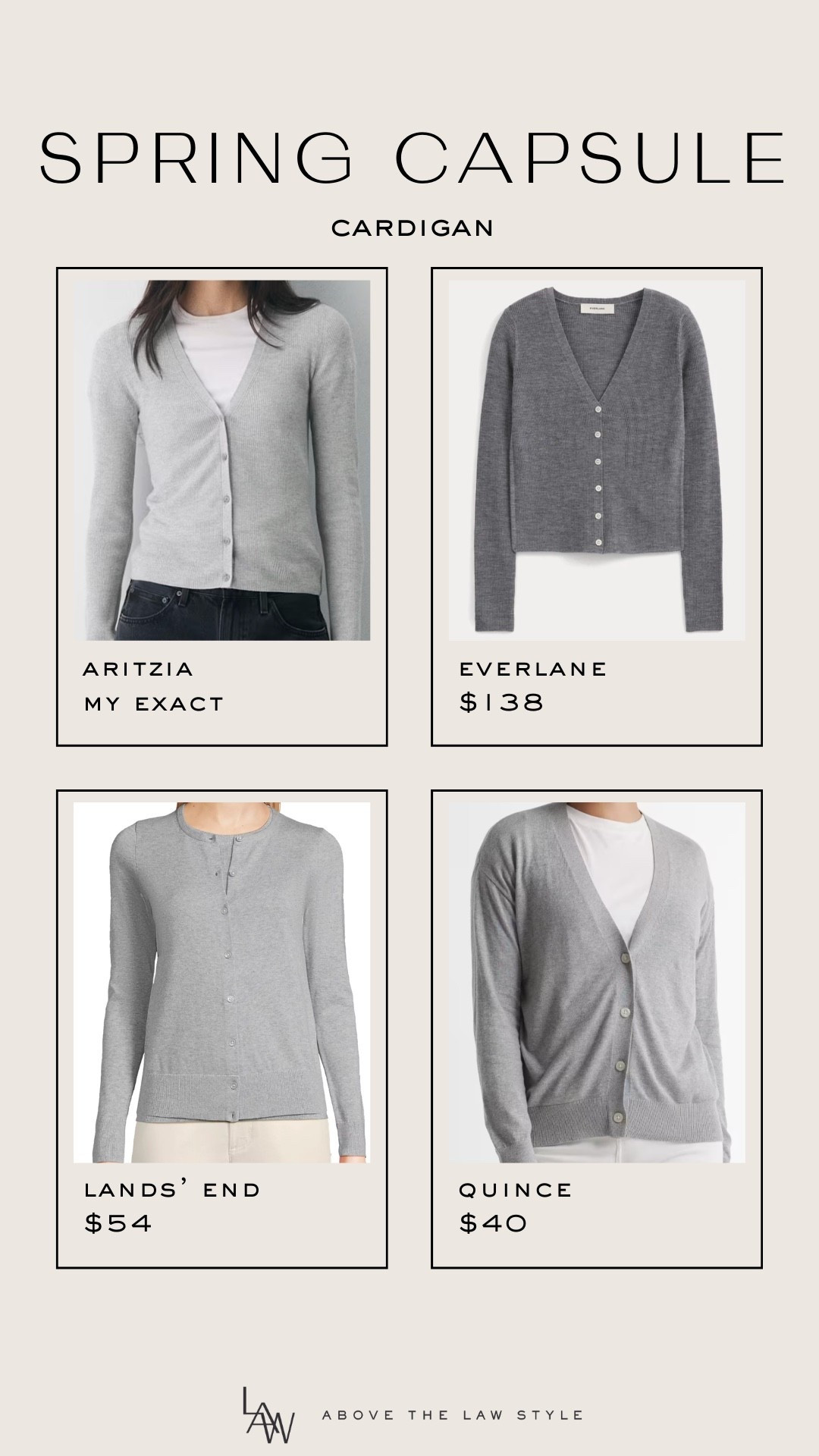 Spring Capsule: Cardigan 

#LTKOver40 #LTKSeasonal