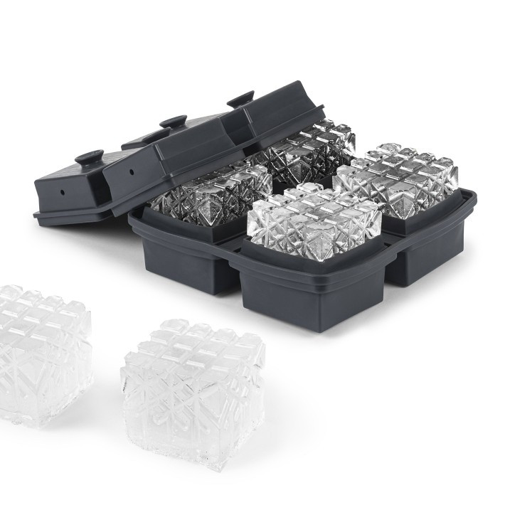 W&P Faceted Etched Ice Cube Tray | Williams-Sonoma