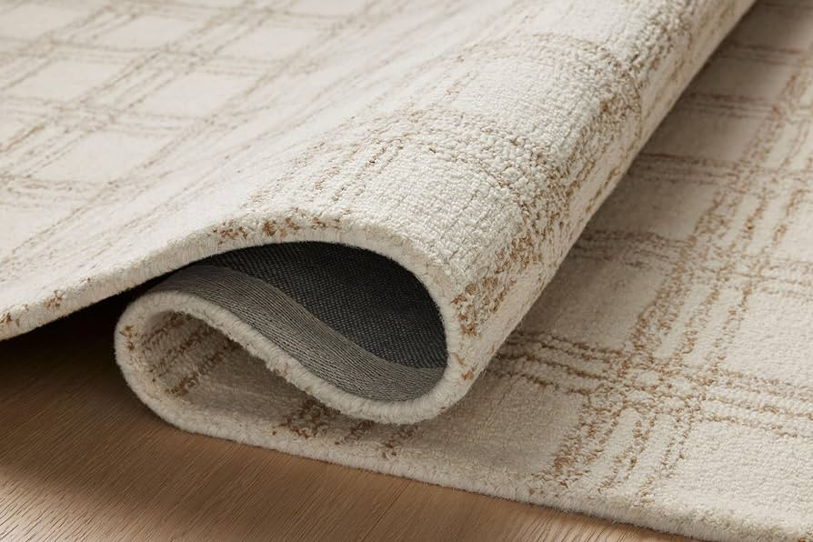 Loloi Chris Loves Julia Polly Collection POL-12 Cream/Sand 8'-6" x 11'-6" Area Rug | Amazon (US)