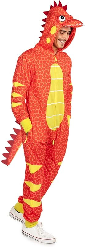 Tipsy Elves Men's Halloween Dinosaur Costumes - Fun Dino Costumes for Adults | Amazon (US)
