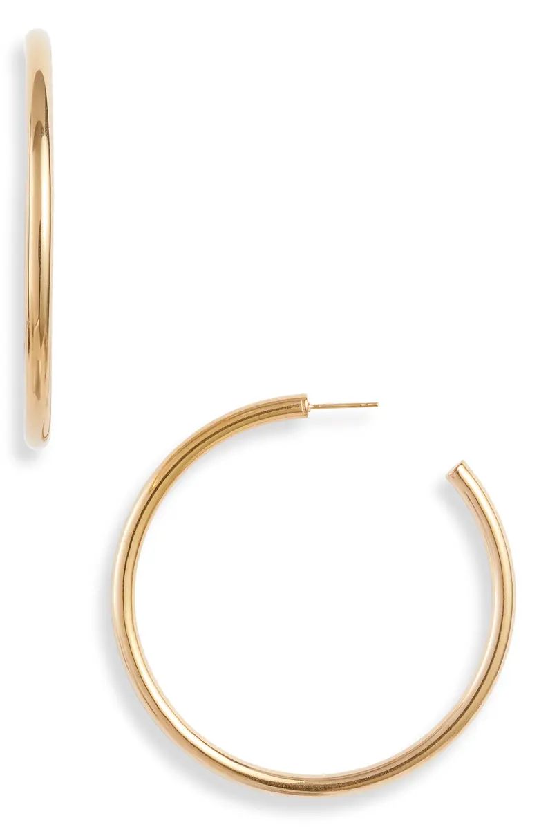 Jade Large Hoop Earrings | Nordstrom