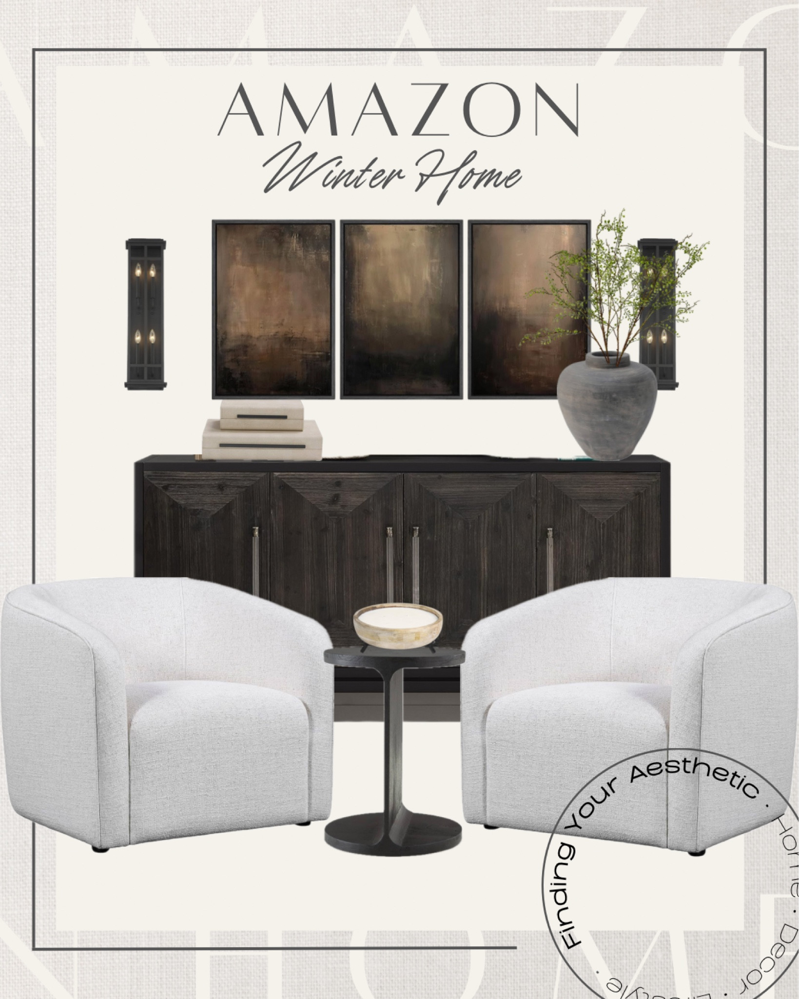 Amazon winter styled home with organic modern and neutral designer inspired furniture and decor 



#LTKHome #LTKStyleTip #LTKSaleAlert