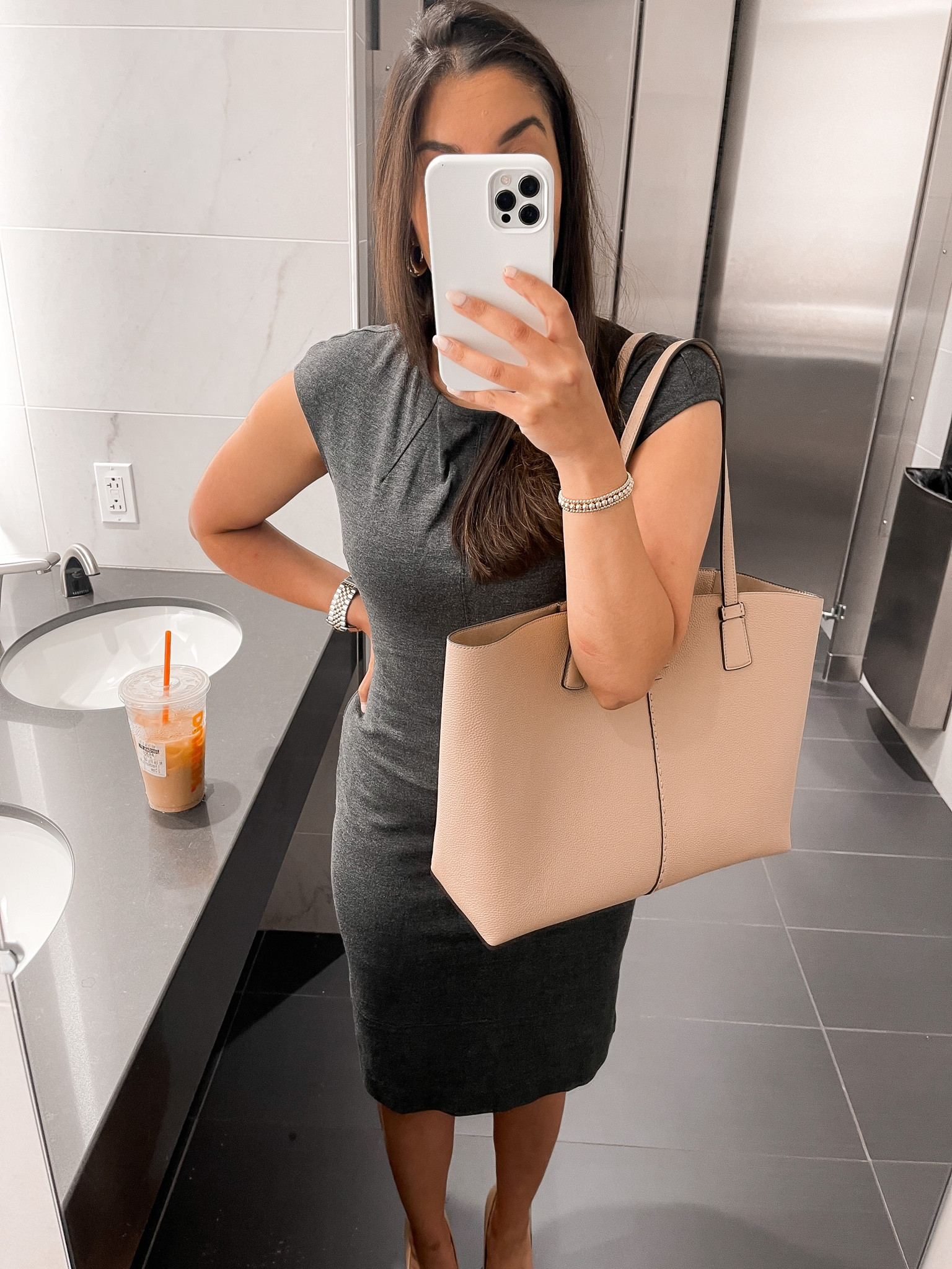 Office day ✨ sheath dresses are so clutch for business casual looks when you don’t wanna think too much! I’ve linked similar work dresses for petites here 🩶#LTKFind

Business casual, smart casual, 9-5 business casual petite work outfits 

#LTKworkwear #LTKsalealert
