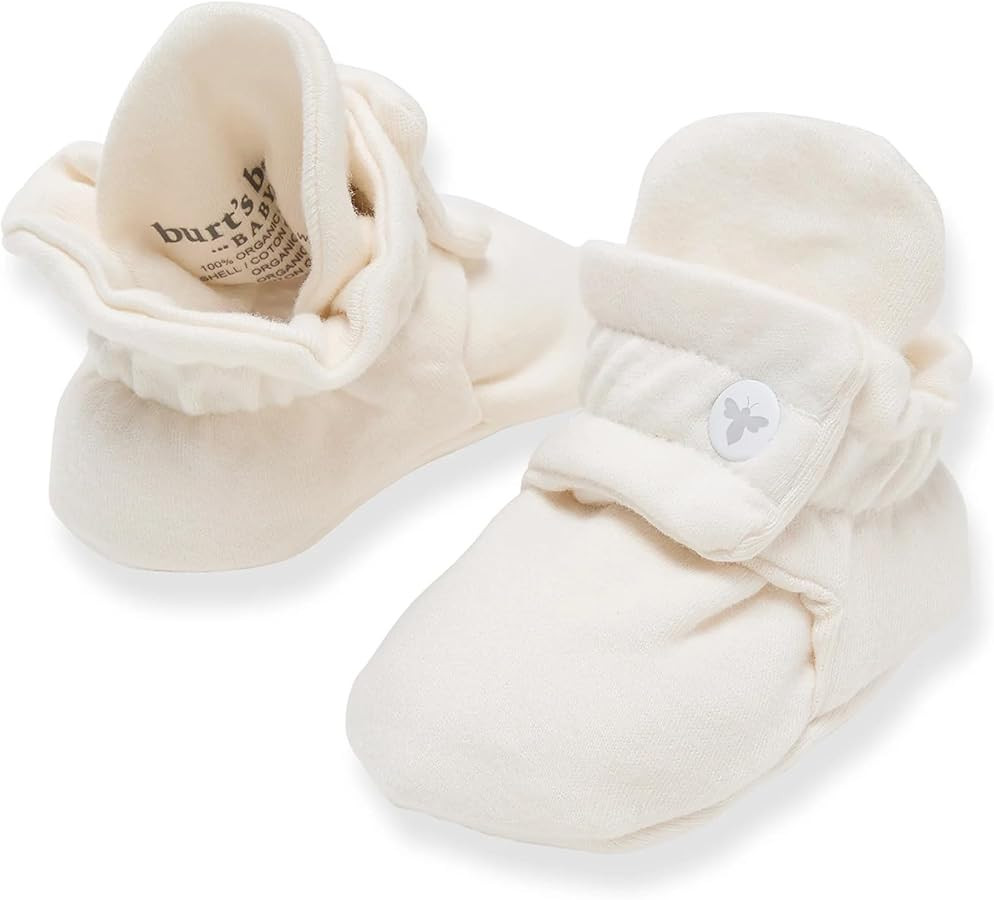 Burt's Bees Baby Unisex Baby Booties | Amazon (US)