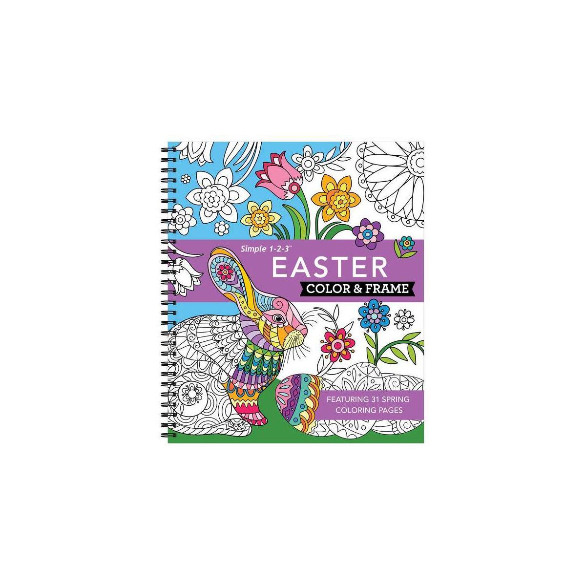 Color & Frame - Easter (Coloring Book) - by  New Seasons & Publications International Ltd (Spiral... | Target