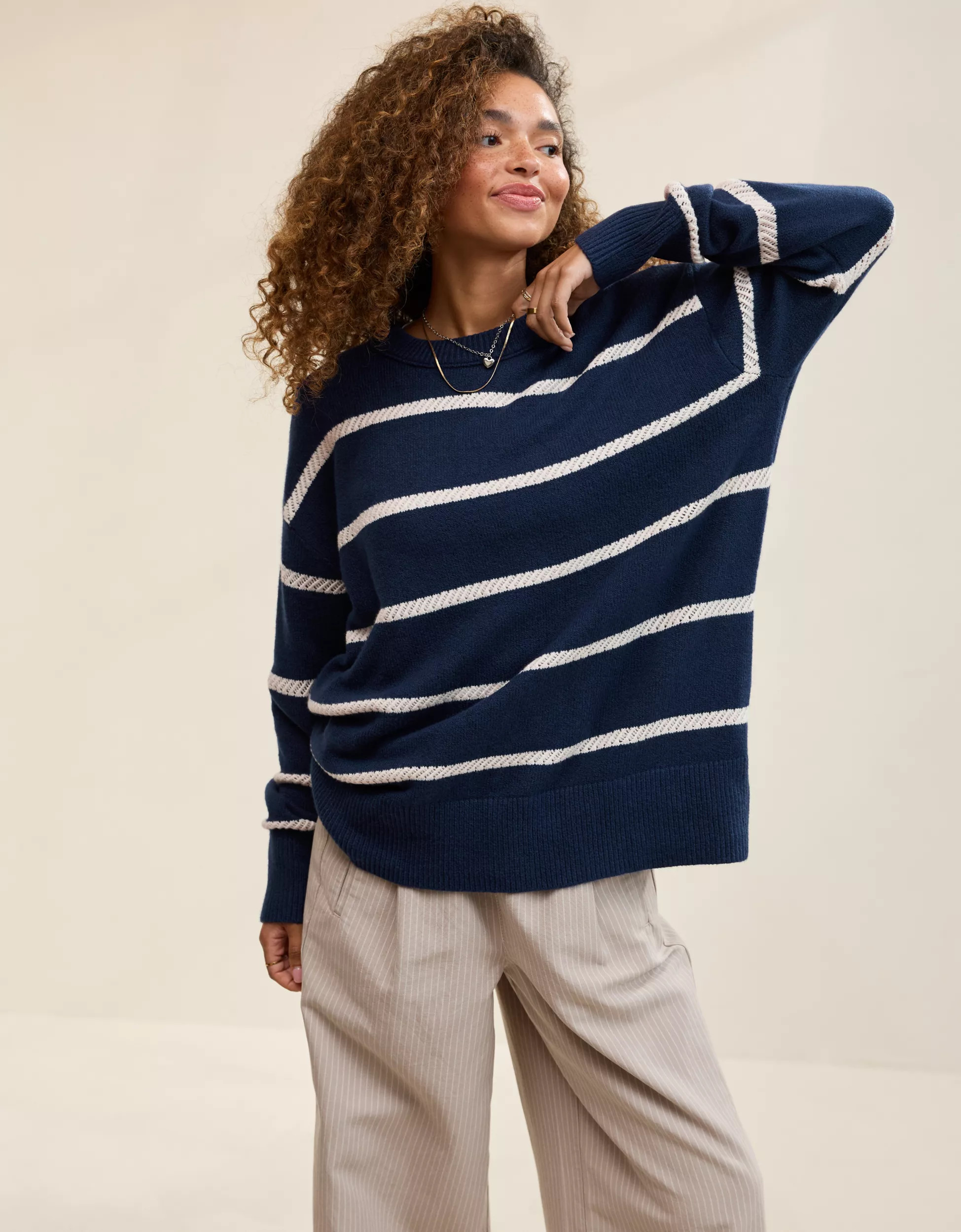 Aerie Softest Luxe Crew Sweater | Aerie