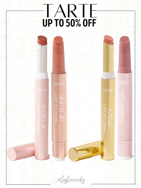Tarte cosmetics beauty sale, lip gloss, lip stick, maracuja

#LTKbeauty #LTKsalealert #LTKSeasonal