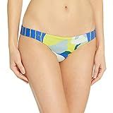 Maaji Women's Flirt Reversible Signature Cut Bikini Bottom Swimsuit, Waterlily Yellow Geo, Extra Sma | Amazon (US)