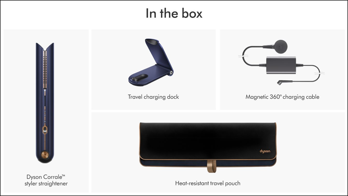Dyson Corrale™ styler straightener (Prussian Blue/Rich Copper) | Dyson (US)