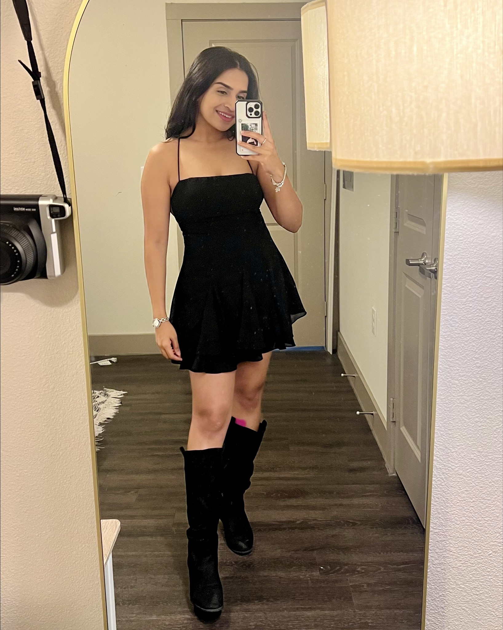 Perfect little black dress! The most comfortable hot black dress in my wardrobe! I have this in another color too! Love it 🖤

#lbd #littleblackdress 

#LTKFindsUnder50 #LTKParties #LTKStyleTip