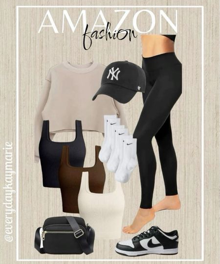 Amazon basics finds - outfit Inspo for going to the gym or running errands 💕

#LTKfitness #LTKfindsunder50 #LTKfindsunder100
