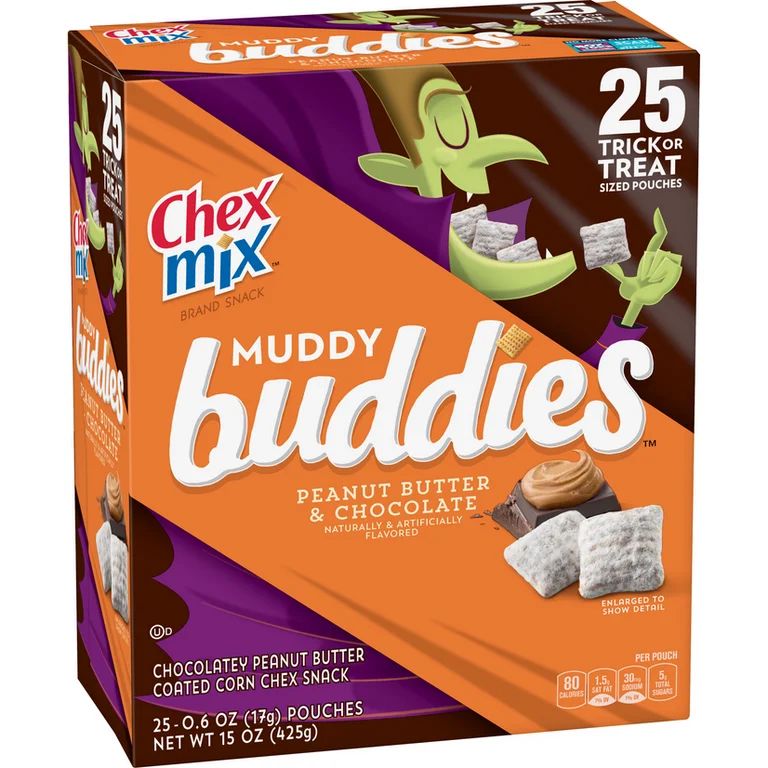 Chex Mix Muddy Buddies Snack Mix Peanut Butter And Chocolate | Walmart (US)