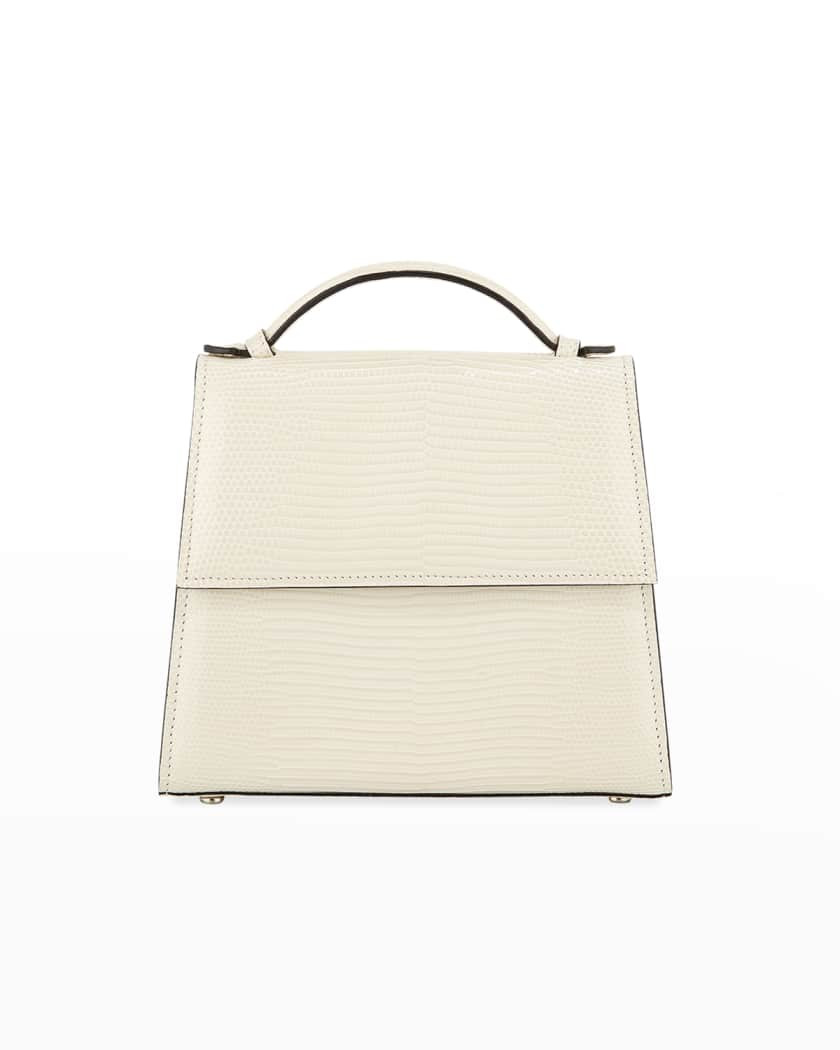 Hunting Season Saffiano Small Top-Handle Bag | Neiman Marcus