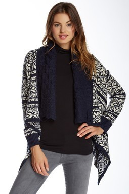 Cliche  Nordic  Pattern  Cardigan | Nordstrom Rack