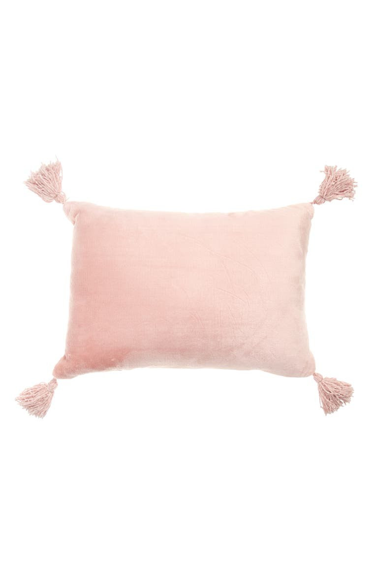 Bliss Tassel Velvet Accent Pillow | Nordstrom