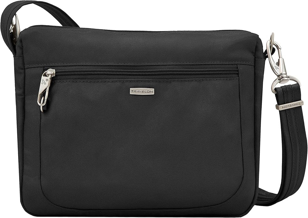 Travelon Anti-Theft Classic Small East/West Crossbody | Amazon (US)