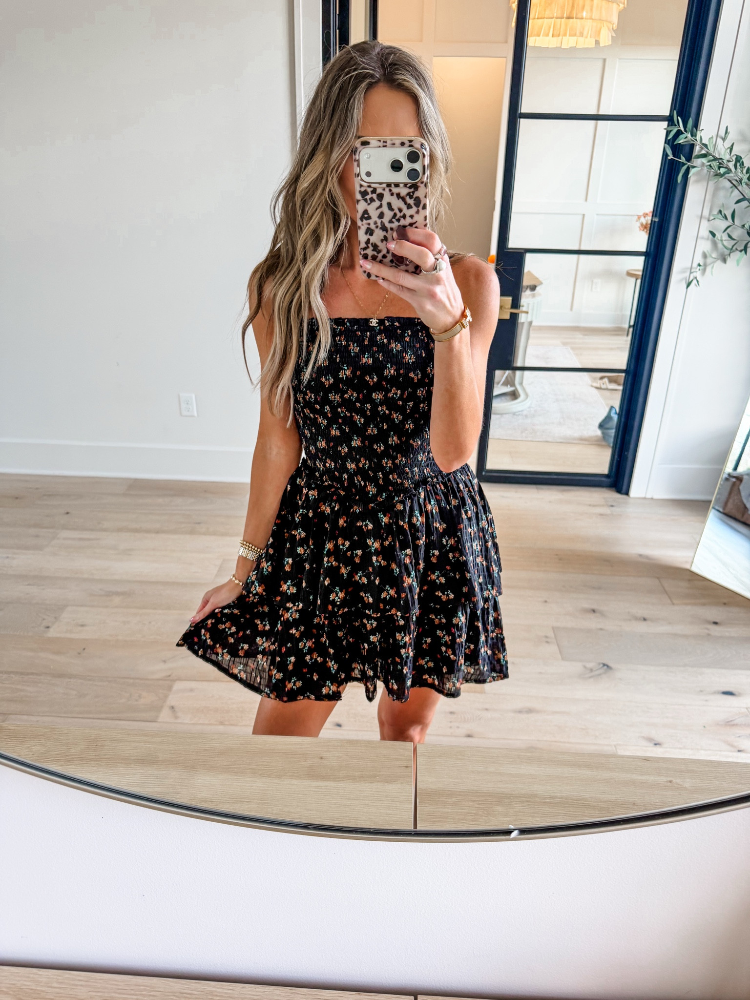 Floral black mini dress🖤🌸

#LTKSeasonal #LTKgrwm #LTKootd