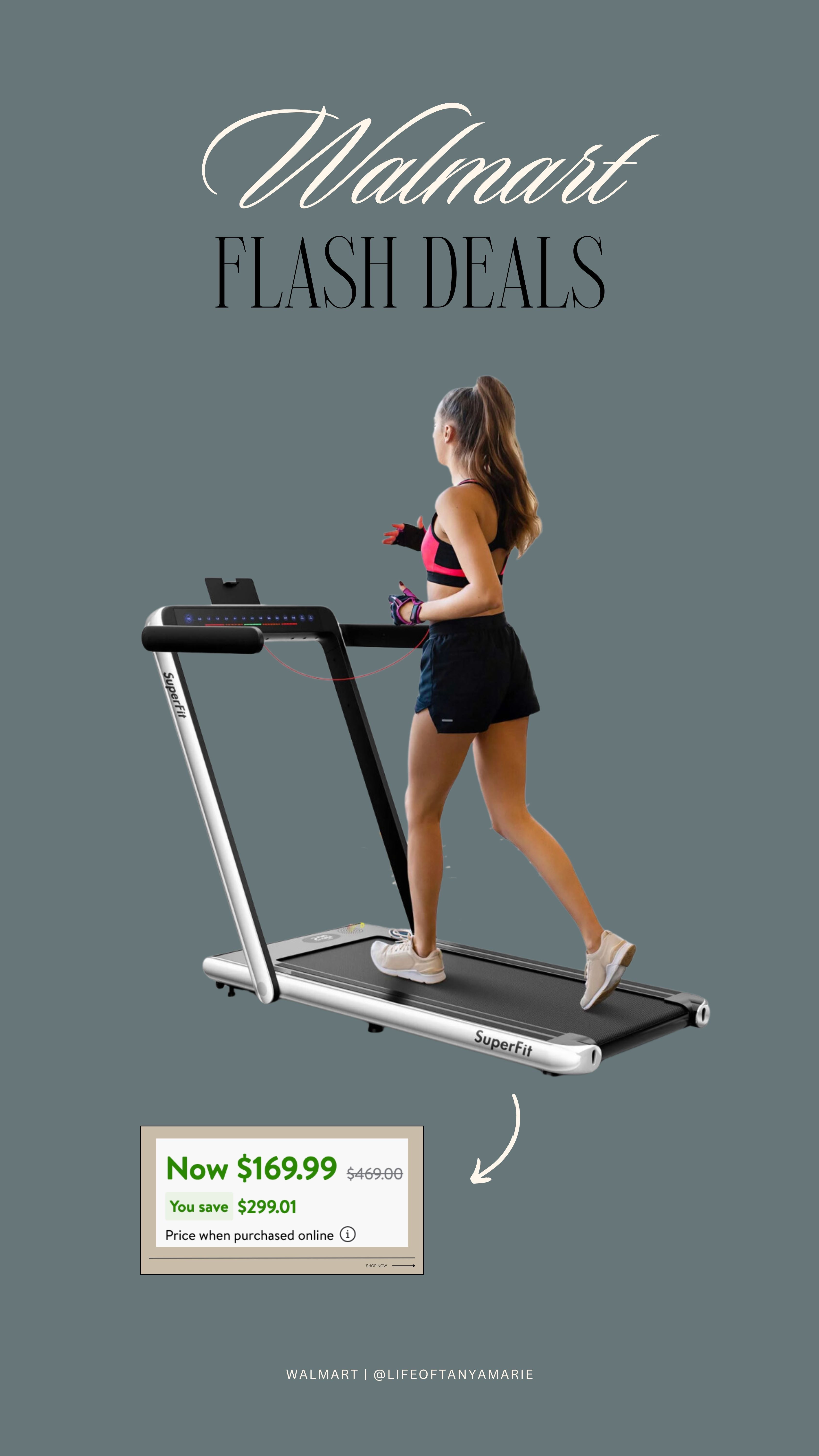 Walmart flash deal🚨 walking pad

#LTKFitness #LTKSaleAlert #LTKGiftGuide