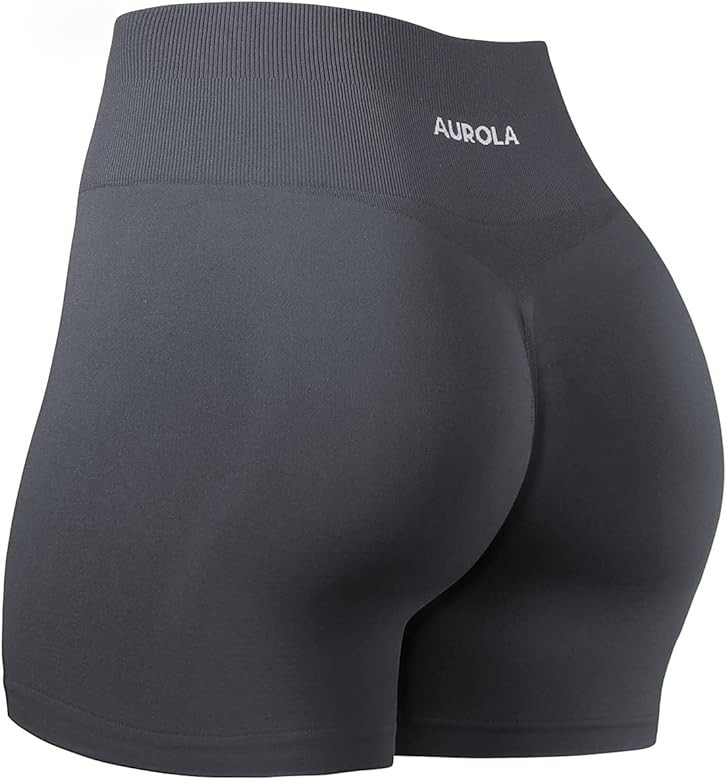 AUROLA Dream Collection Women Workout Shorts High Waist Gym Shorts, Scrunch Butt Seamless Athleti... | Amazon (US)
