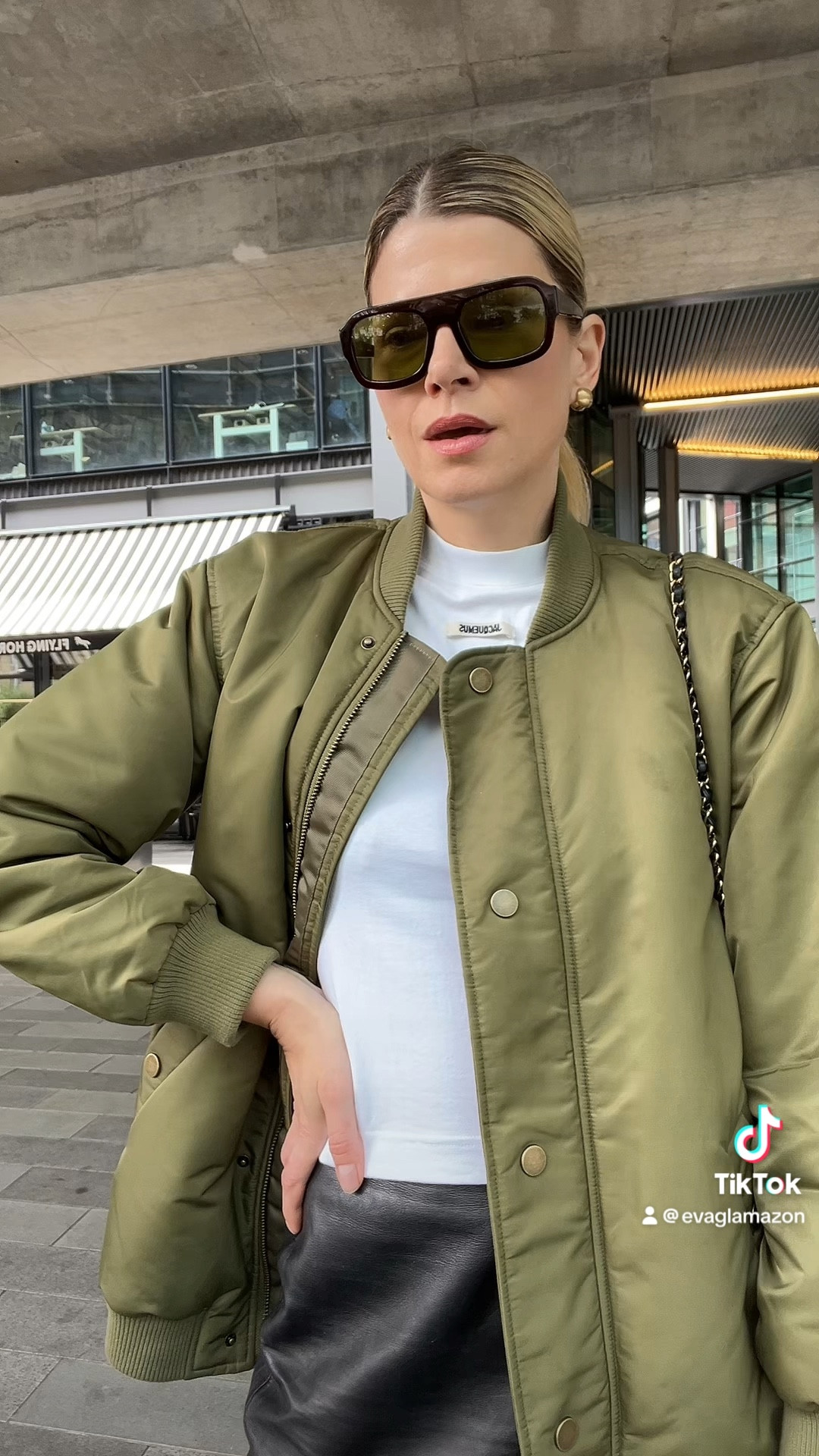 Spring outfit idea, sezane jacket, bomber jacket, Vehla sunglasses, Jacquemus top

#LTKspring #LTKuk #LTKeurope