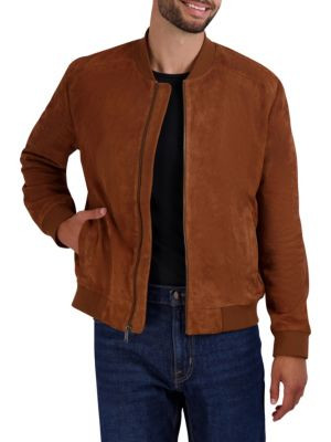 Suede Bomber Jacket | Saks Fifth Avenue OFF 5TH