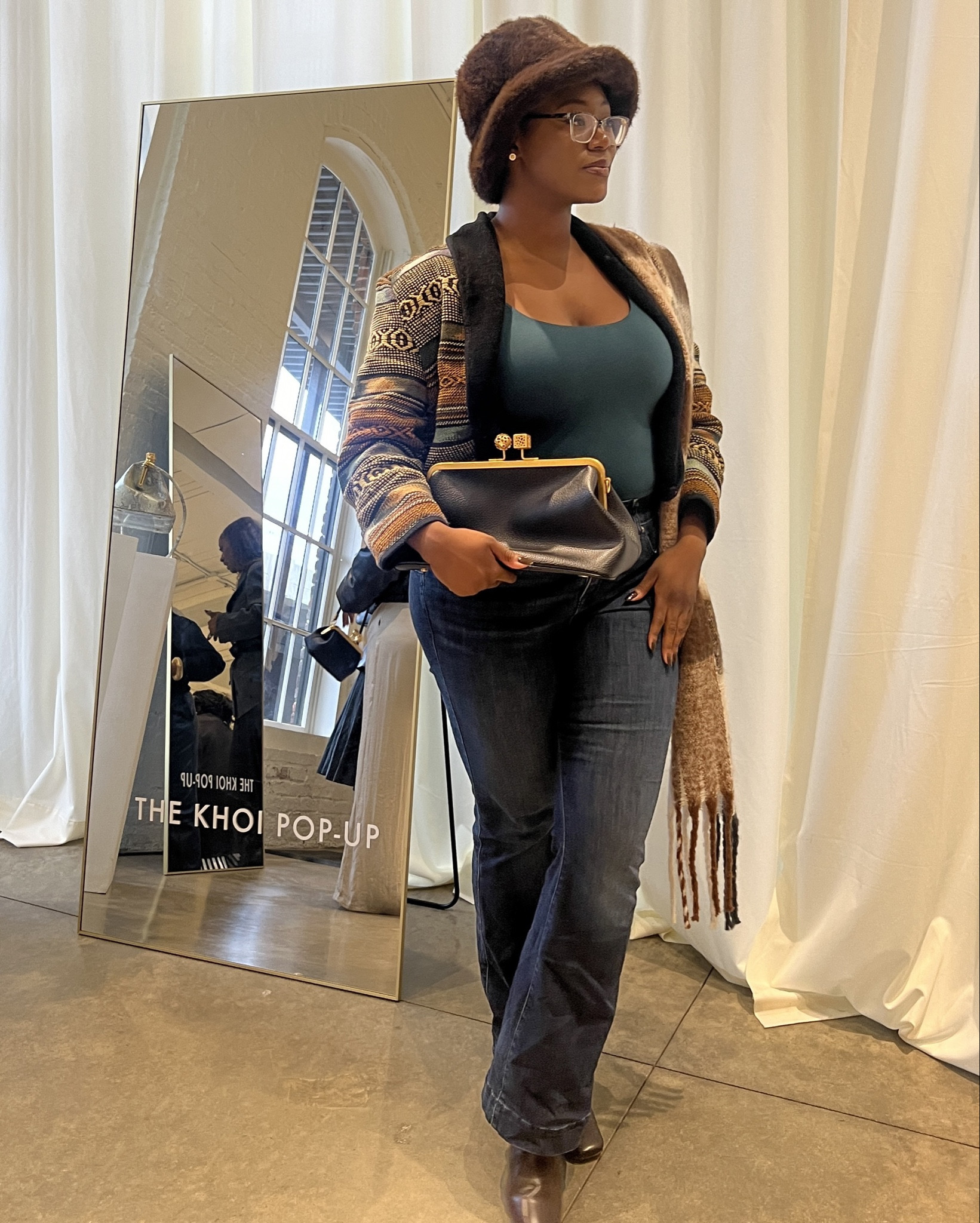 Fluffy hats are so back! Add warm wear into your fall fashion looks
DSW Hat
Old Navy Scarf & Bodysuit
DSW boots 

#LTKdayinmylife #LTKootd #LTKgrwm