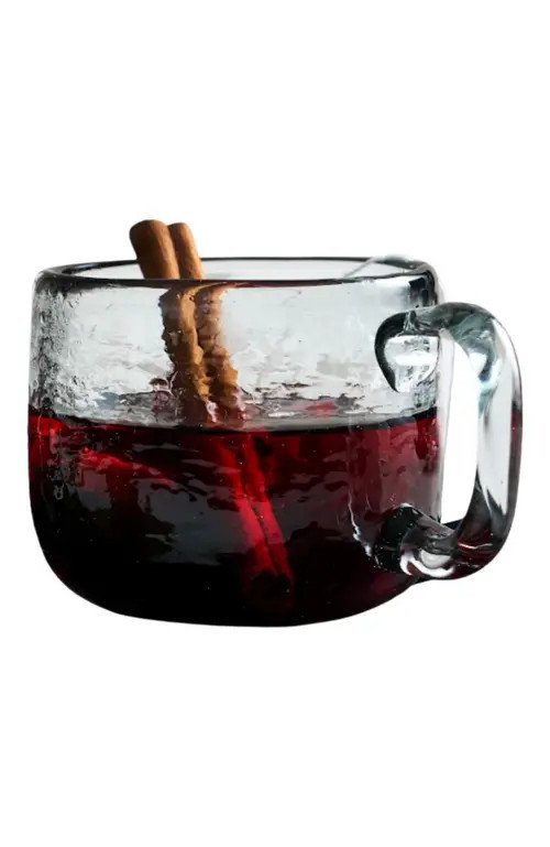 The Collective Home Pebbled Small Mug - Set of 2 in Clear at Nordstrom | Nordstrom