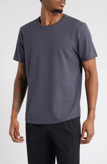 Open Edit Crewneck Stretch Cotton T-Shirt | Nordstrom | Nordstrom