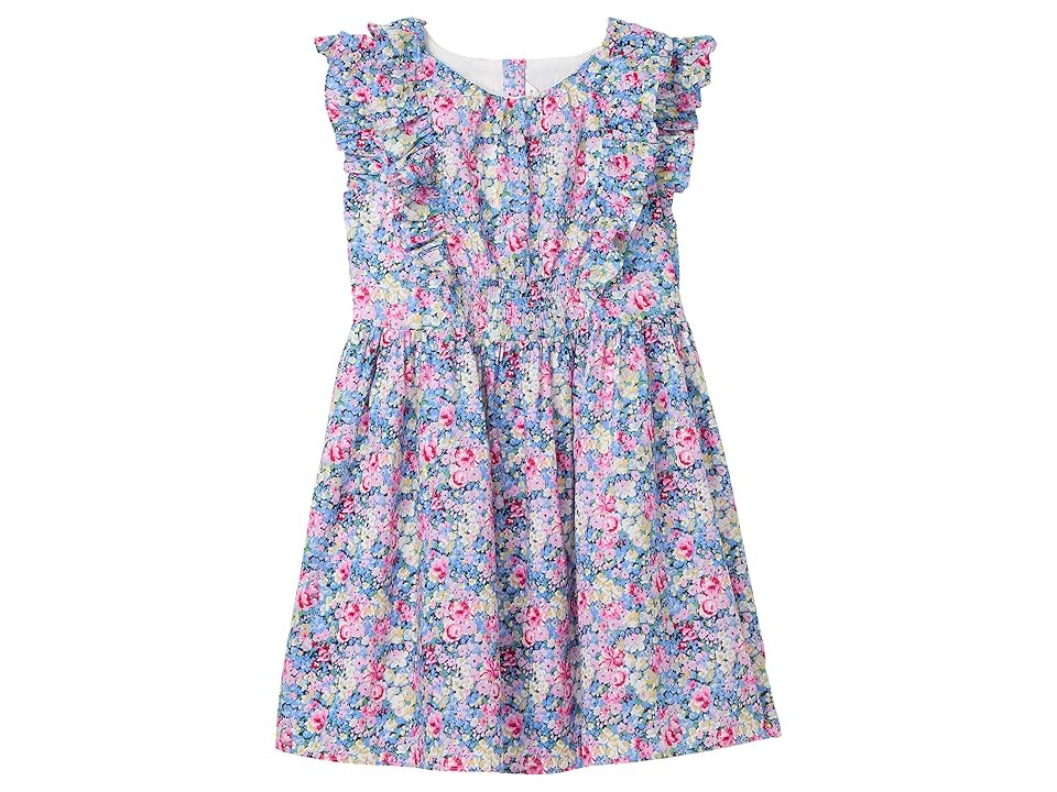Janie and Jack Floral Dress (Toddler/Little Kid/Big Kid) Girl's Dress : 2 Toddler, Cotton | Zappos